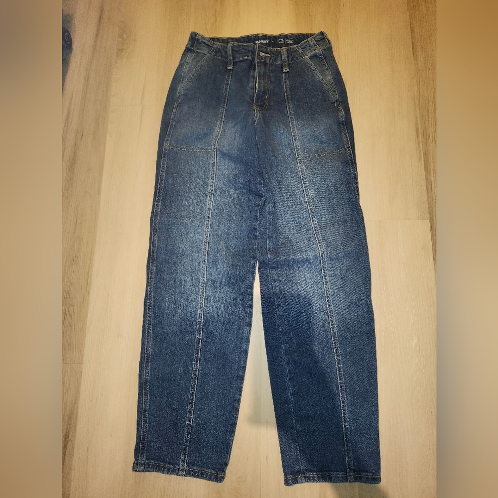 Old Navy Women's High Rise Jeans - Dark Blue